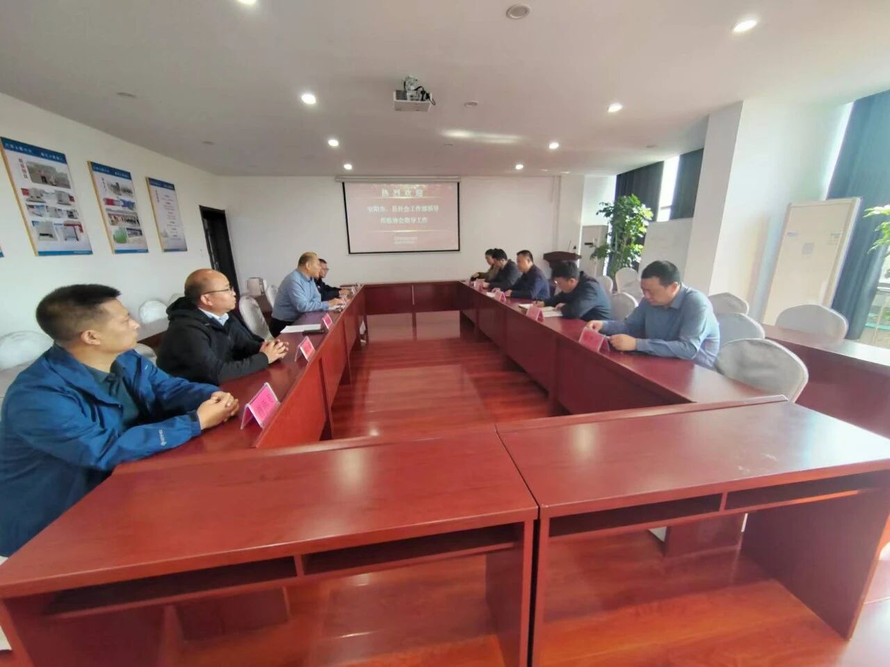 安阳市委社会工作部领导莅临协会指导工作